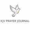 KJV Prayer Journal (TM) dove with an antique gold colored cross