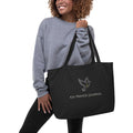 KJV Prayer Journal Eco Tote - Black